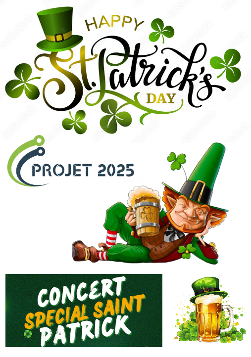 Affiche st patrick